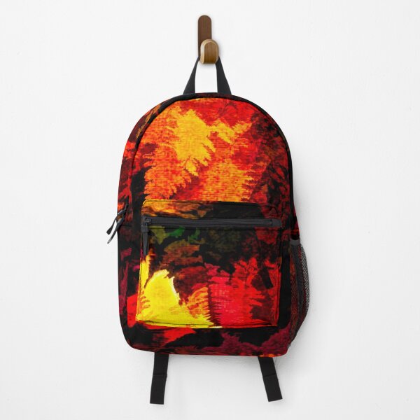 Item preview, Ferntopia abstract bright fall colors designed and sold by SulkaCreative.