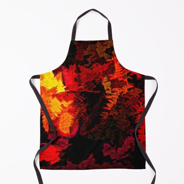 Item preview, Ferntopia abstract bright fall colors designed and sold by SulkaCreative.