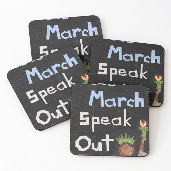 Item preview, Vote, March, Speak out designed and sold by cajunhusker.