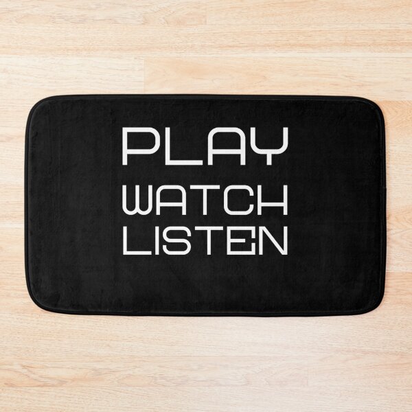 Item preview, Play Watch Listen  designed and sold by vibrantyy.