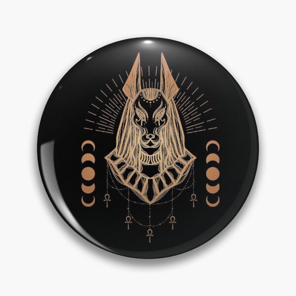 Artikelvorschau, Anubis ägyptischer Gott Pharao Ankh Symbol ägyptische Mythologie entworfen und verkauft von enjoytheshirt.