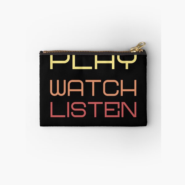 Aperçu de l'œuvre Play Watch Listen Retro créée et vendue par vibrantyy.