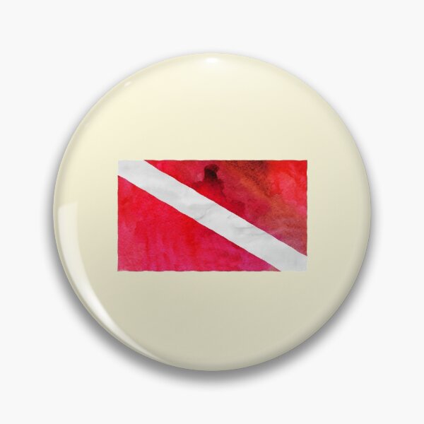 Item preview, Scuba Diving Diver Flag Swimming designed and sold by sharedipmemes.