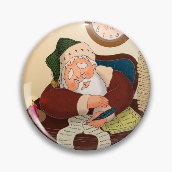 Item preview, Santa Is Napping designed and sold by Vera Sansone Chazen (veraspeaks).