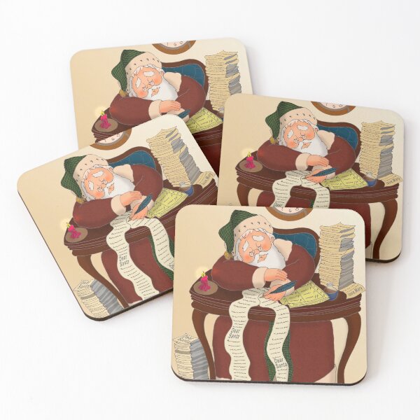 Item preview, Santa Is Napping designed and sold by Vera Sansone Chazen (veraspeaks).