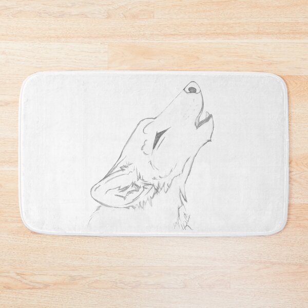 Item preview, Howling Wolf Sketch designed and sold by LReevesArt.