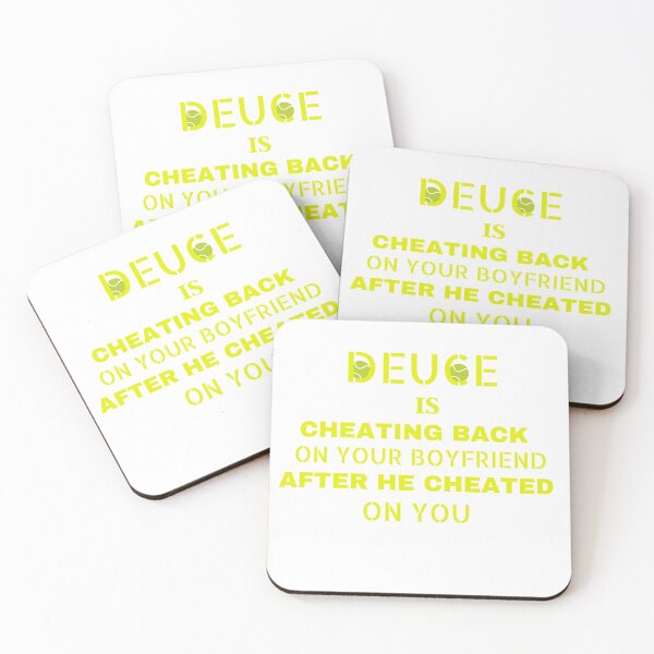 DEUCE Coasters (Set of 4)