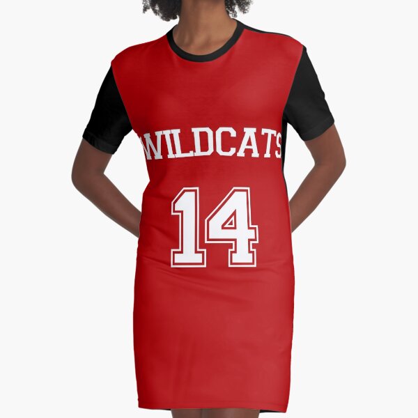 Wildcats Troy Bolton High School Musical Graphic T Shirt Dress By Whatamidoing Redbubble