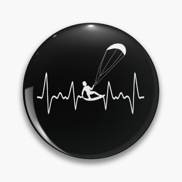 Item preview, Heartbeat Kitesurfing  designed and sold by bestshirtdesign.