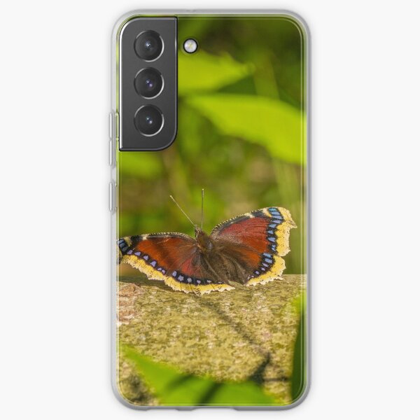 Butterfly in the forest: enchanting Mourning cloak Samsung Galaxy Soft Case