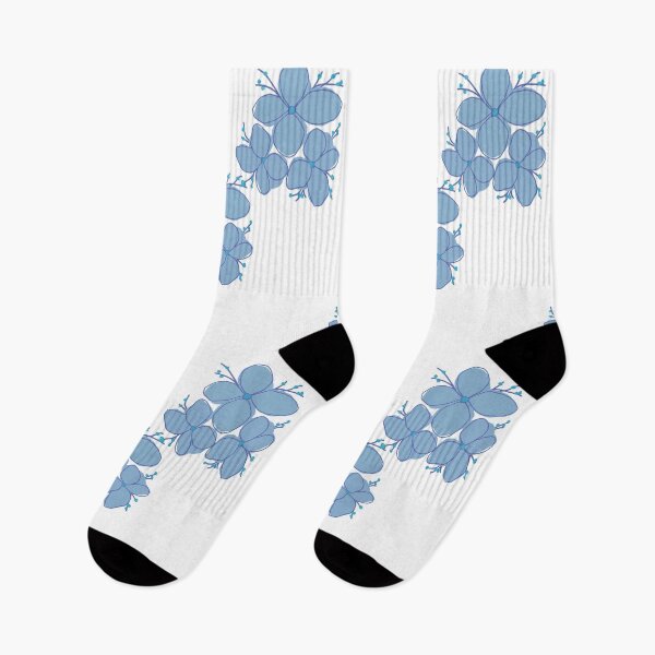 Item preview, Blue floral facial mask, facial masks for adults, kids, fall T-shirts, designed and sold by Positivemassage.