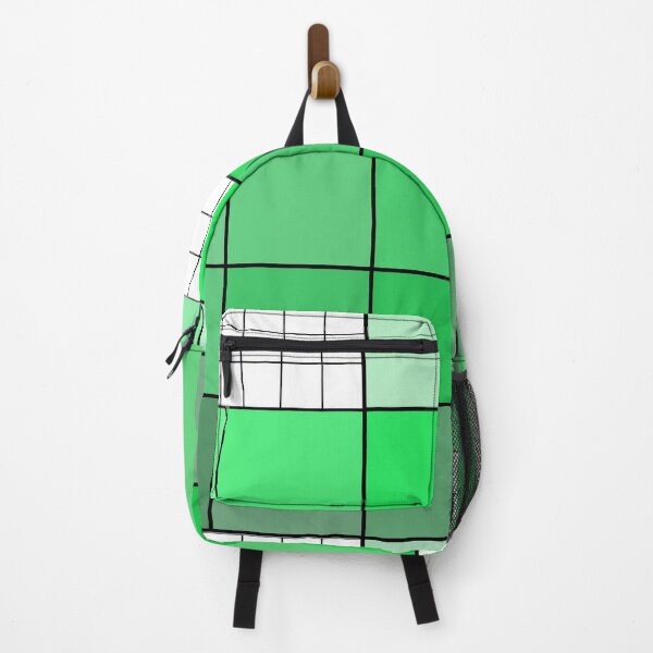 Item preview, Green Pixel + Grid designed and sold by ArtInLifestyle.