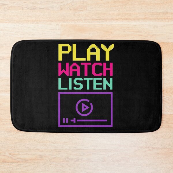 Item preview, Play Watch Listen designed and sold by vibrantyy.