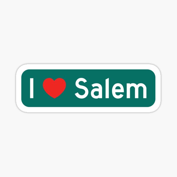 Item preview, I Love Salem! designed and sold by DoodleDashCollective.