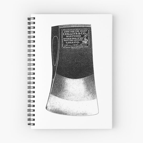 Item preview, Collins Co. Axe Head and Label Antique Catalogue Sketch designed and sold by Wanderlust Designs.