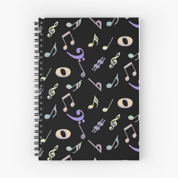 Item preview, Pastel Music Note aesthetic gradient pattern note Gift Idea designed and sold by AllLeftSides42.