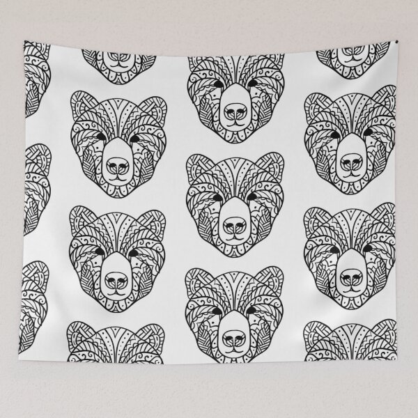 Item preview, artistic bear designed and sold by Krishangdavda.