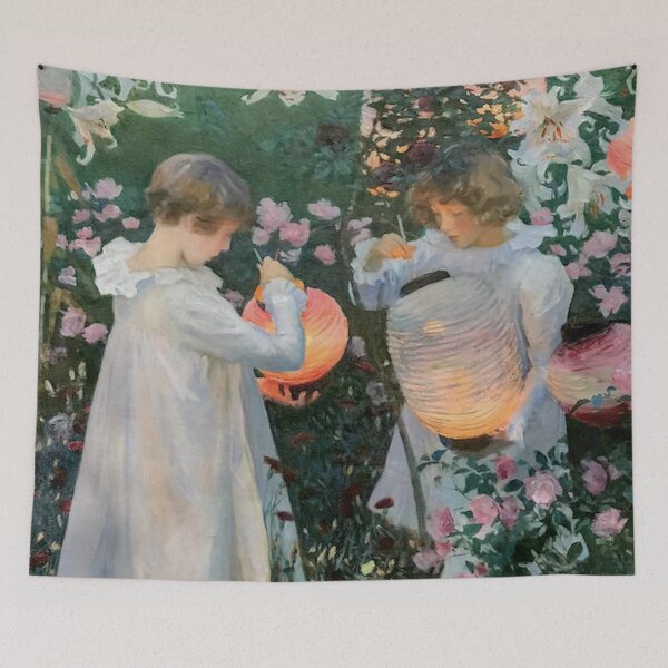 Item preview, CARNATION, LILY, LILY, ROSE - JOHN SINGER SARGENT  designed and sold by arthistoryfever.