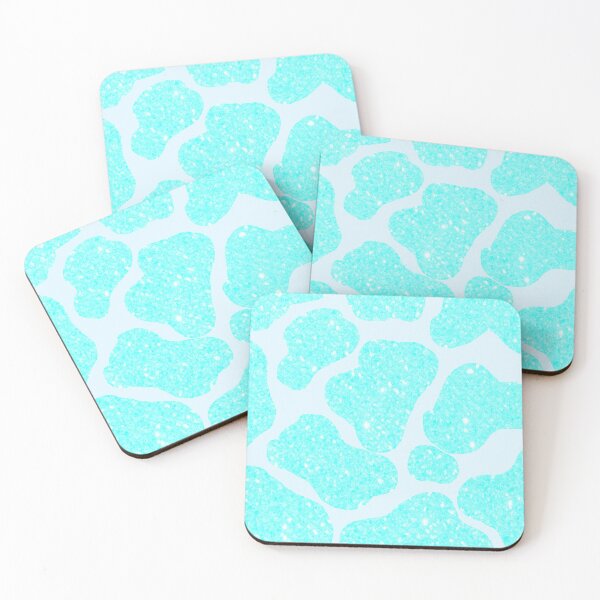 Item preview, blue cow print - but make it glitter! designed and sold by elizastreet.