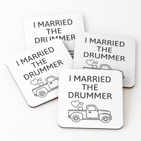 Item preview, I Married The Drummer designed and sold by manishfzr1995.