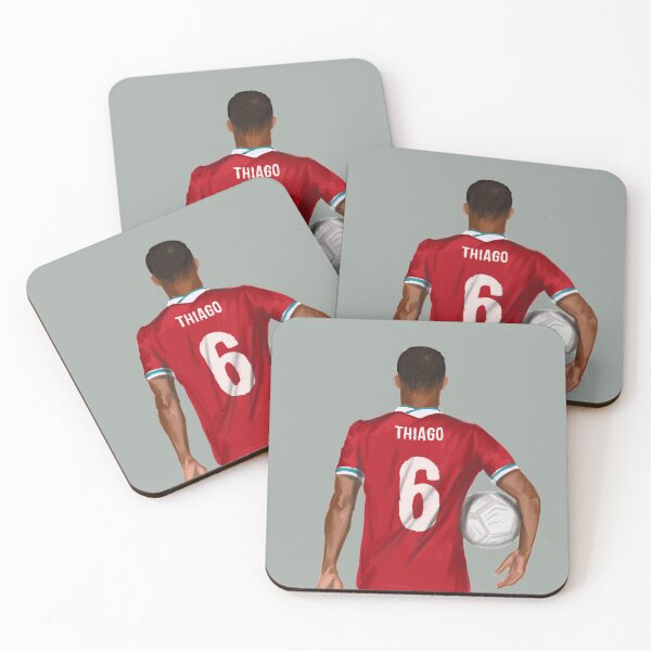 Item preview, Liverpool Thiago Alcantara artwork designed and sold by thebcarts.