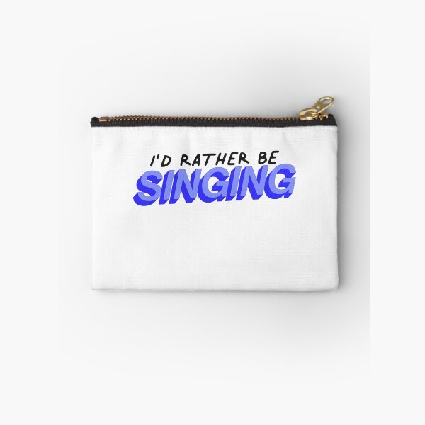 Item preview, I'd Rather Be Singing Artist Singer designed and sold by sharedipmemes.