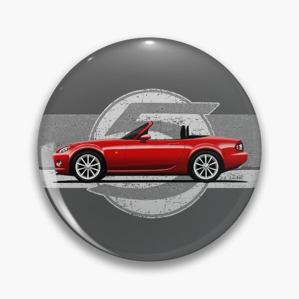 Item preview, My drawing of the classic Japanese roadster sports car designed and sold by designjaag.