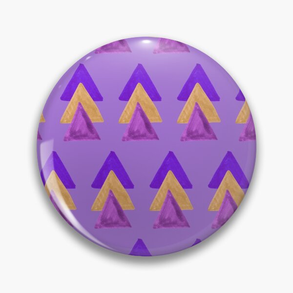 Item preview, Three Triangles Geometric Pattern - Purple and Yellow designed and sold by Harriet Linton.