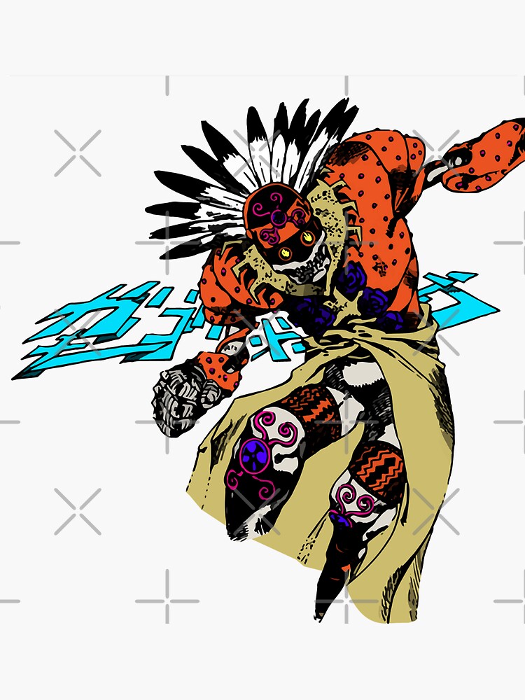 JoJo SBR - Tusk Act 4 Stand Rush Classic  Sticker for Sale by