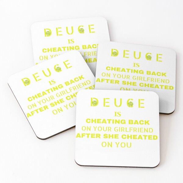 DEUCE Coasters (Set of 4)