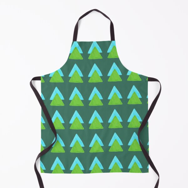 Item preview, Two Triangles Geometric Pattern - Green and Blue designed and sold by Harriet Linton.