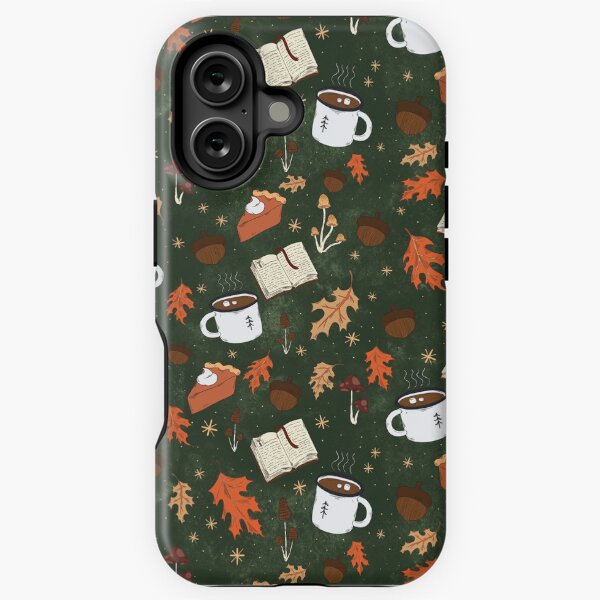 Vista previa del artículo con la obra «Patrón de otoño», diseñado y vendido por TessaPray.