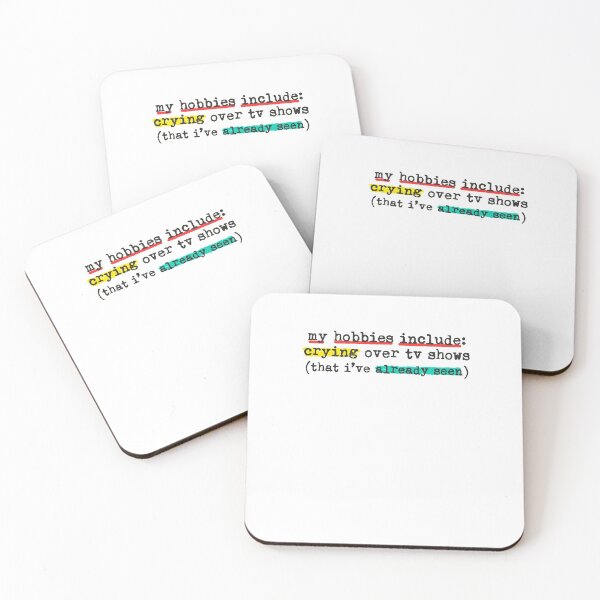 Item preview, My Hobbies Include Crying Over TV Shows Fandom designed and sold by sharedipmemes.