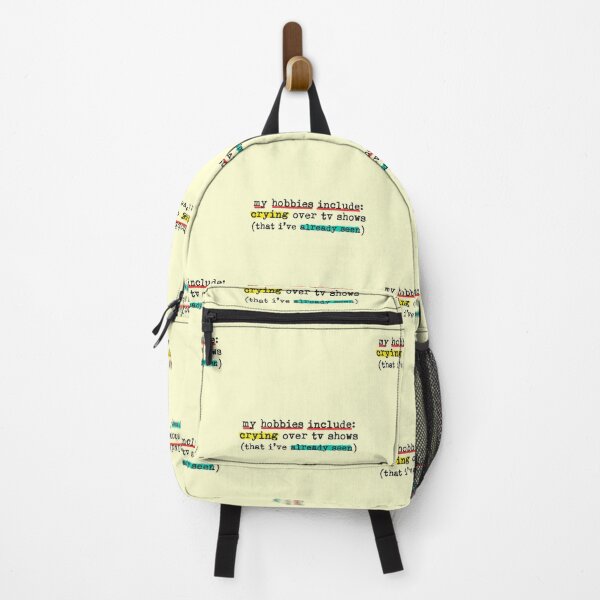 Item preview, My Hobbies Include Crying Over TV Shows Fandom designed and sold by sharedipmemes.