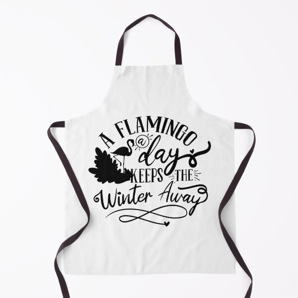 Item preview, A Flamingo A Day Keeps The Winter Away designed and sold by YoureTheBoss.