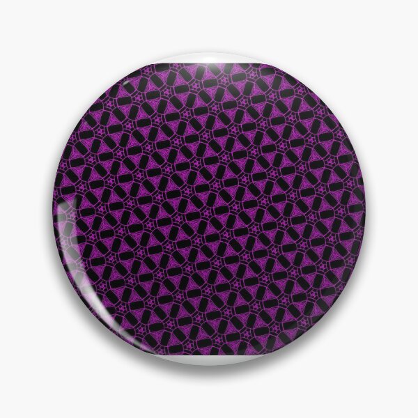 Item preview, Violet patterns on black designed and sold by TallTree.