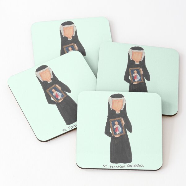 Item preview, St. Faustina Kowalska designed and sold by erinjolene.