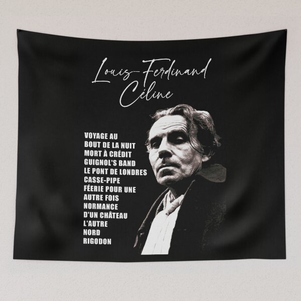 Item preview, Louis-Ferdinand Céline, writer, novelist designed and sold by LaBeauteEtMoi.