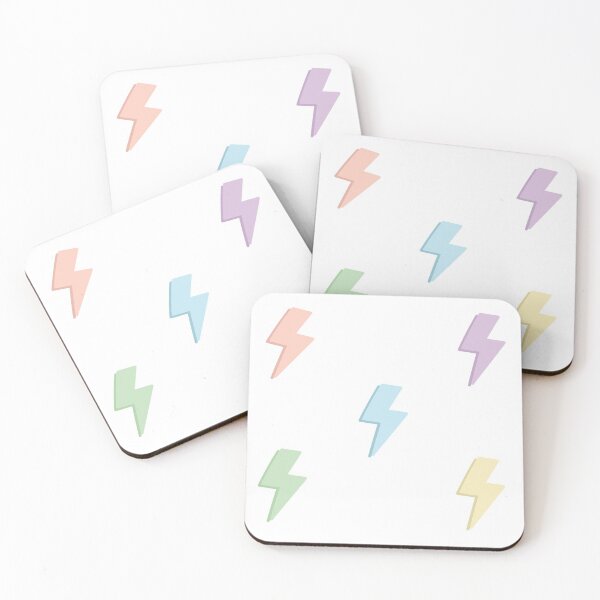 Item preview, pastel lightning bolts designed and sold by keeganemma.