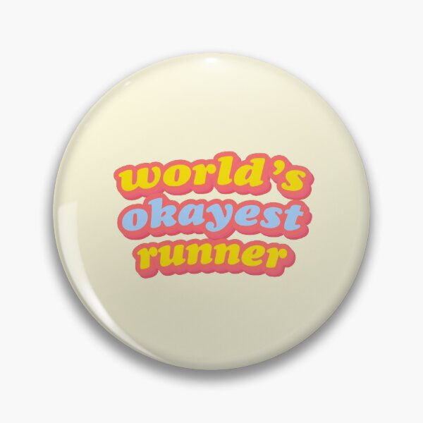 Item preview, World's Okayest Runner Funny Fitness Joke designed and sold by sharedipmemes.