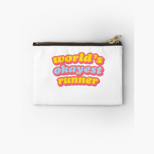 Item preview, World's Okayest Runner Funny Fitness Joke designed and sold by sharedipmemes.