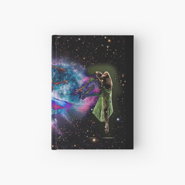 Dancing in space Hardcover Journal