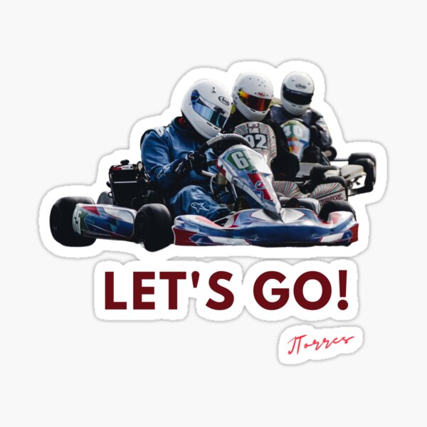 Let's Go Sticker