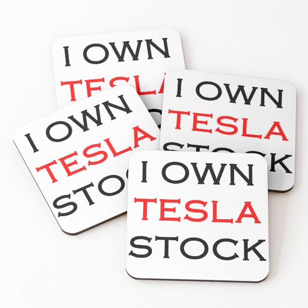 Item preview, I Own Tesla Stock designed and sold by laytonestates.