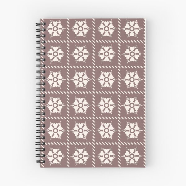 Item preview, Rose Brown Floral patchwork designed and sold by Smart-Art-Hive.