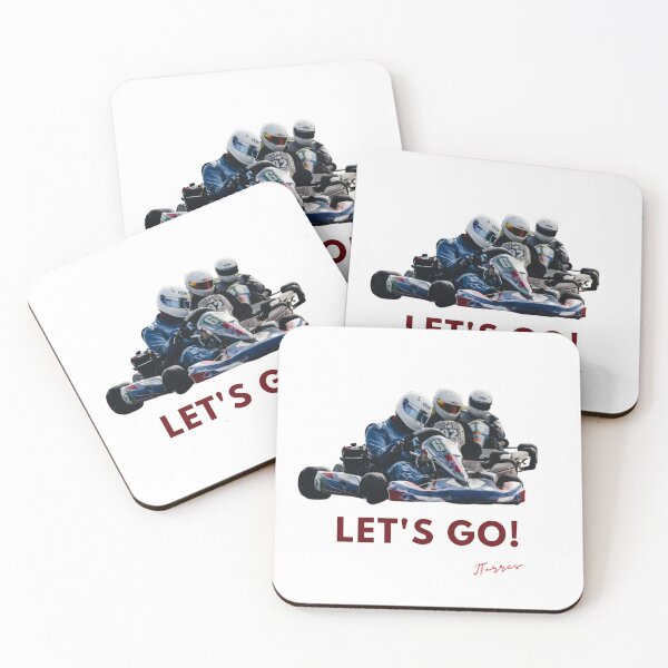Let's Go Coasters (Set of 4)