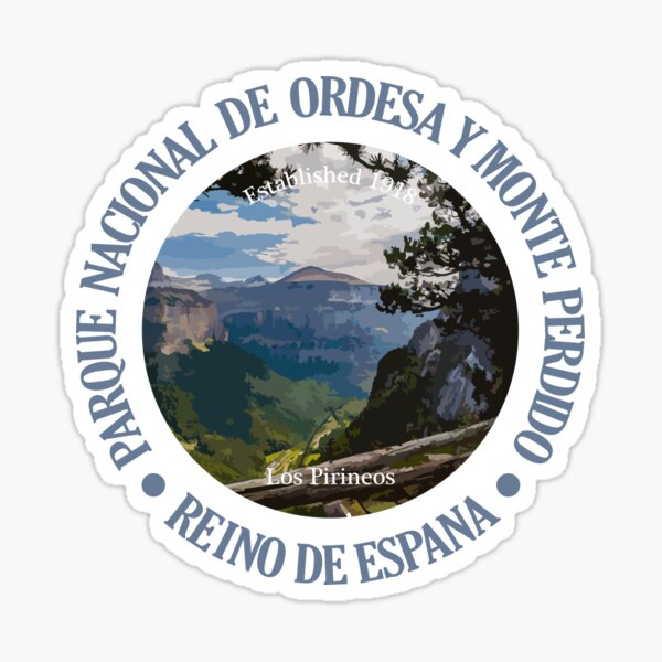 Vista previa del artículo con la obra «Parque Nacional de Ordesa y Monte Perdido (NP)», diseñado y vendido por curranmorgan.
