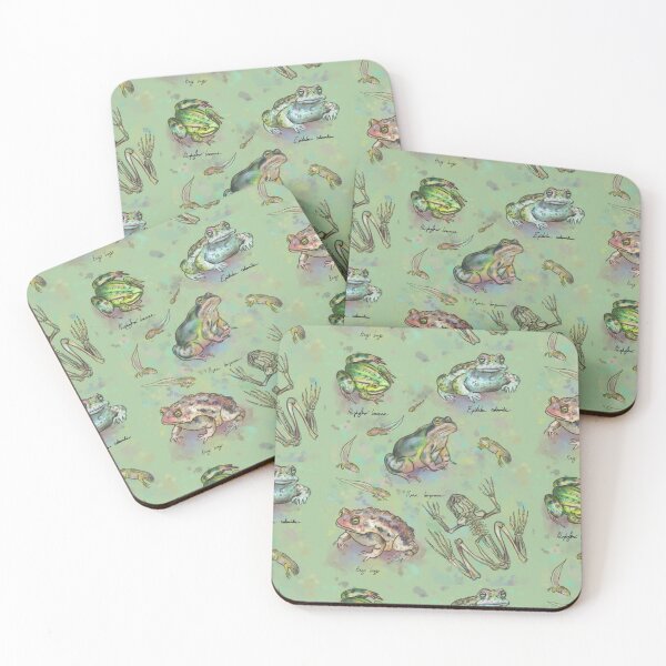 Item preview, Frogs (green) designed and sold by Amber O'Hara.