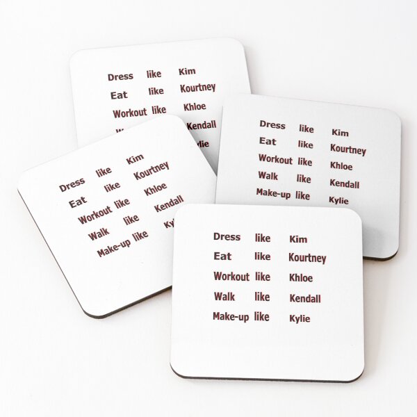 Item preview, kardashian designed and sold by EQUALSENVY.