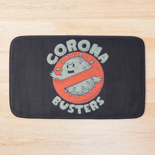 Item preview, Corona Busters - Cool Mask, T Shirt for Front line Virus Warriors Essential Delivery People Nurse Squad Doctors Medical Staff First Responder Hoodie Social Distancing Stay Home Again Stop Coronavirus designed and sold by Any Color Designs.